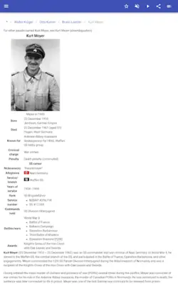 The military leaders of World War II android App screenshot 5